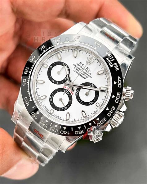 rolex daytona 116 500 ln black|rolex daytona 116500 panda white.